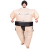 Entregando amor e Paz Wrestler 3-Piece Set, Inflatable Costume, Suitable