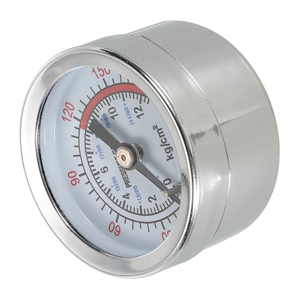 PATIKIL 0-180 Psi Air Pressure Gauge, G 1/8" Center Back