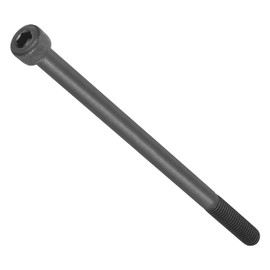 METALLIXITY Socket Head Cap Screws(M8-1.25x160) 2Pcs, Carbon Steel Allen Socket Drive Metric Oxide - Machine Grade 12.9 Internal Hex Screw UNC Coarse Thread, Black