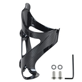 ROADNADO Carbon Bike Bottle Cages Ultralight only 28g Water Bottle Holder Carbon Fiber Bicycle Drink Holder Durable Cup Holder for Road Bike Mountain Bike for 72-74 mm Bottle (Classic Glossy-1pcs)