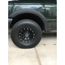 BeadLock Hubcaps Rings - 16" Black (4)