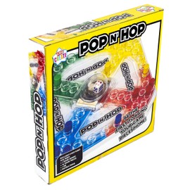 Kids Play Pop 'N' Hop! Get Your Pieces Home! Classic Game for 2-4 Players