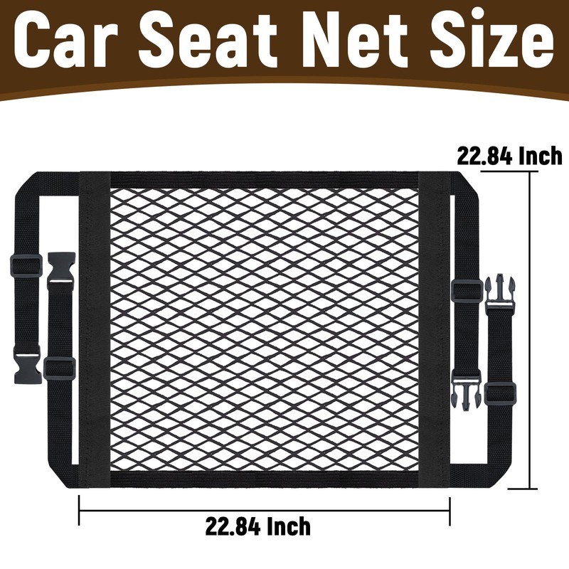 Front Seat Organizer, Car Seat Organizer, Double Layer Front Seats