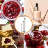 Espátula para frascos, 6 mini espátulas de última gota, reutilizables,