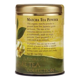 The Republic Of Tea Té Matcha Orgánico En Polvo 2 Oz                                                                                                  