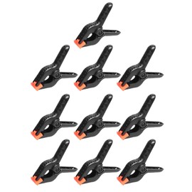 10Pcs 4.5 Inch Spring Clamps Heavy Duty Background Clamp for Backdrop Stand Woodworking Photography Crafts