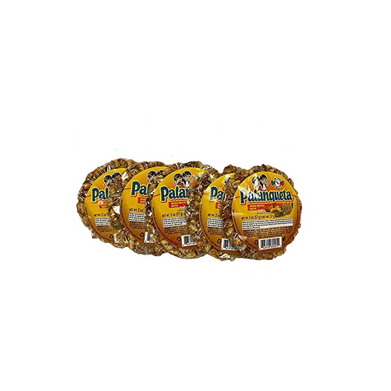 MDM PALANQUETA MIXED BRITTLE MIXTA 5PC BUNDLE 10OZ