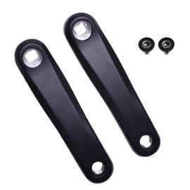 Alps2Ocean Ebike Square Hole Crank Arm,127MM/140MM/152MM/160MM/165MM/170MM/175MM Forged Alloy 6061 Bike Crank Arm for Ebike,Mid Mounted Motor,Torque,Electric Bicycle