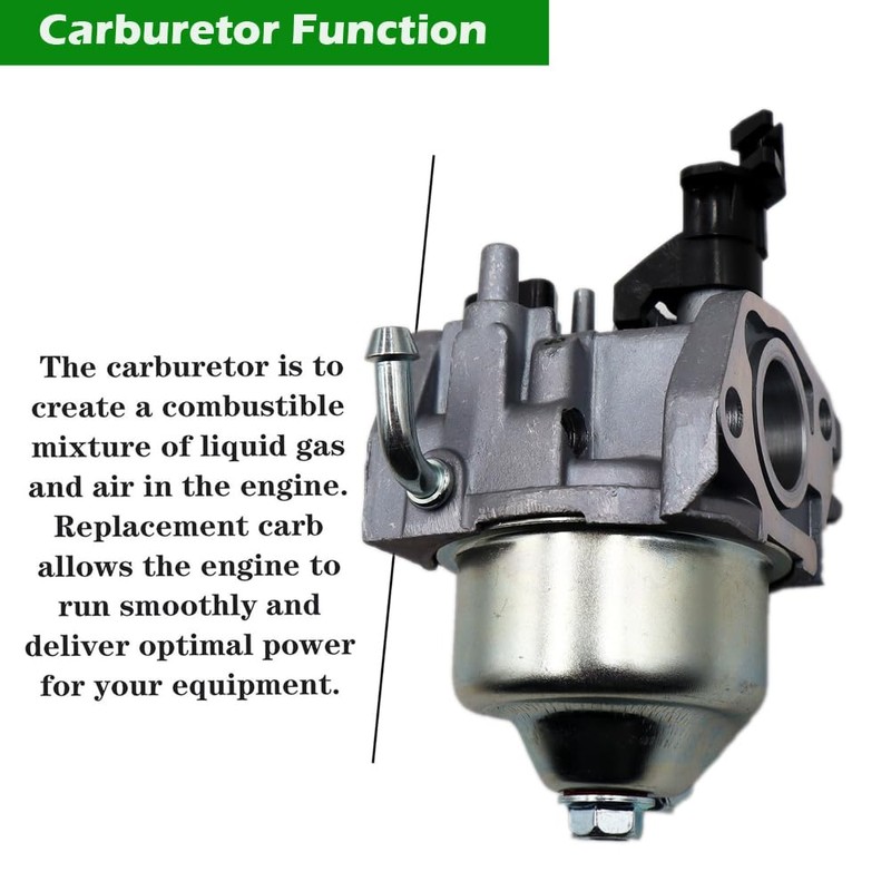 Huayi Carburetor Compatible with Champion 100424 27Ton 224cc Log Splitter