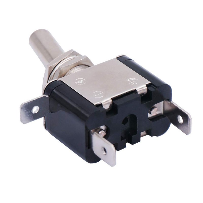 Twidec/3Pcs Rocker Lighted Toggle Switch 12V 20A Heavy Duty Racing
