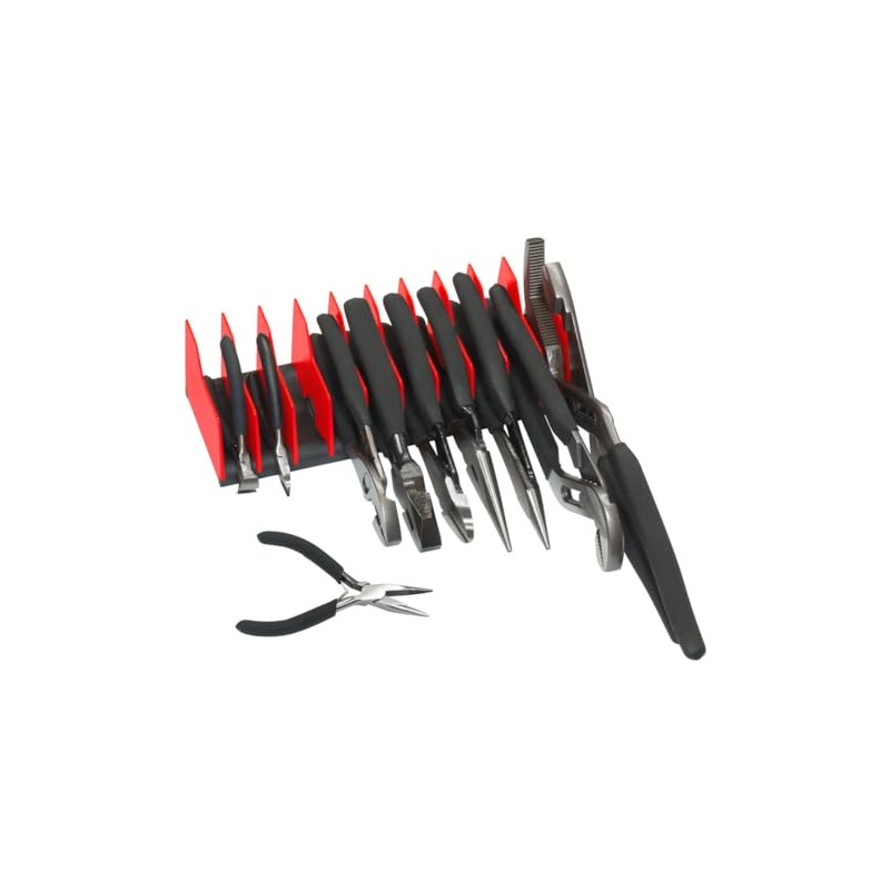 Ernst Manufacturing Plier Pro Premium No-Slip Plier Organizer, Holds 10-Tools