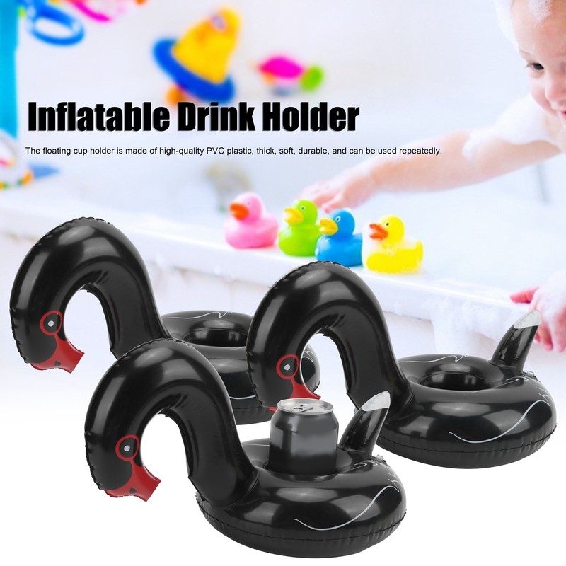 10pcs Inflatable Drink Holder Portable Cute Animal Pool Party Cup
