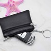 Mmgoqqt Leather Key Bag, Small Key Bag for Men and