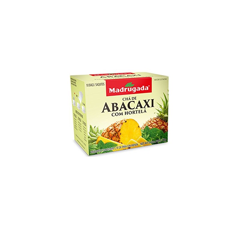 Pineapple Mint Tea Gluten and Caffeine Free from Brazil 10