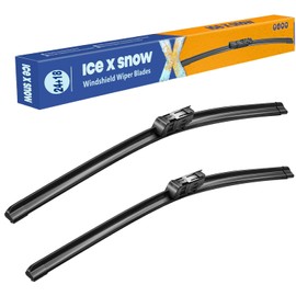 ICEXSNOW 24"+18" Water Repellent Windshield Wiper Blades Replacement for Mazda CX-5 CX5 CX-9 CX9 2023 2022 2021 2020 2019 2018 2017 Automotive All-Season Windshield Wiper Blades for My Car(Top Lock)