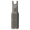 Drill America INS05-SP6 Spanner Insert Bit, 1/4" Hex Shank, #6x1"