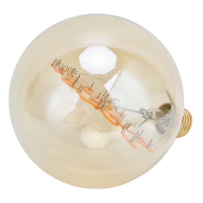Edison Led Light Bulbs 4W 2200K Warm Light Transparent Energy