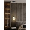 Crystal Pendant Light for Kitchen Island,Black Chandelier Lights Fixture, Hanging