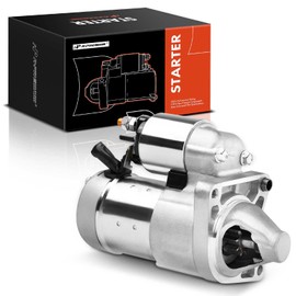 A-Premium Starter Motor Compatible with Fiat 124 Spider 2017-2020, 500L 2014-2020, 500X 2016-2018 & Jeep Renegade 2015-2018, L4 1.4L, 12V 1.0KW 10 Teeth Clockwise, Replace# 51890631, 68201259AA