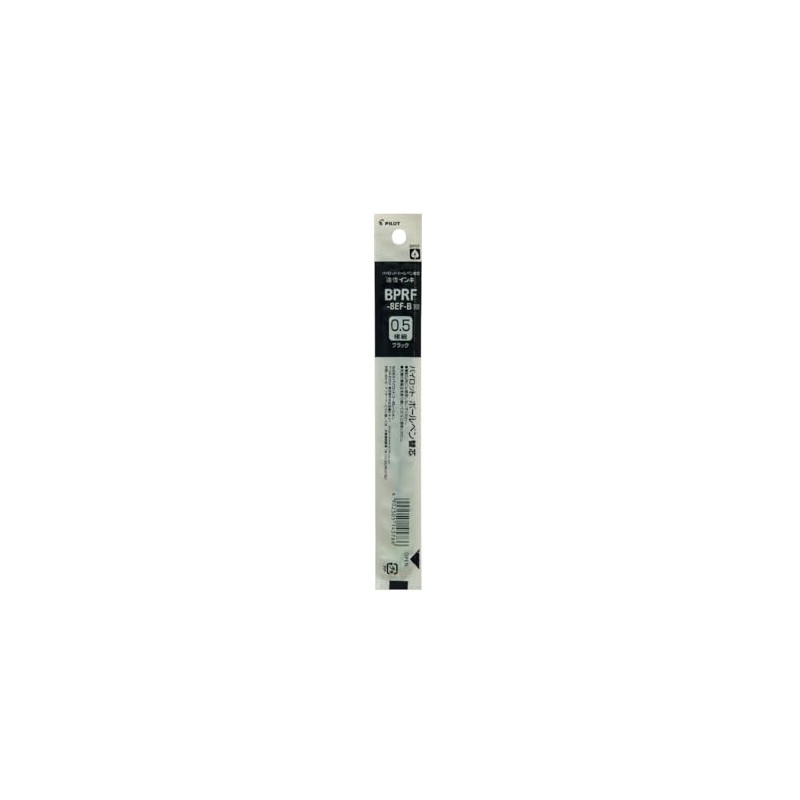 Pilot BPRF80EF10B Oil Based Ballpoint Pen Refill, 0.5, Black, 10
