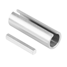 Gas Engine Pulley Crank Shaft Sleeve Adapter Pulley Bore Reducer Bushing Sheave 3/4" to 1" Inch Steel Gas Engine Pulley Adapterr, Crank Shaft Sleeve Adapter with Step Key