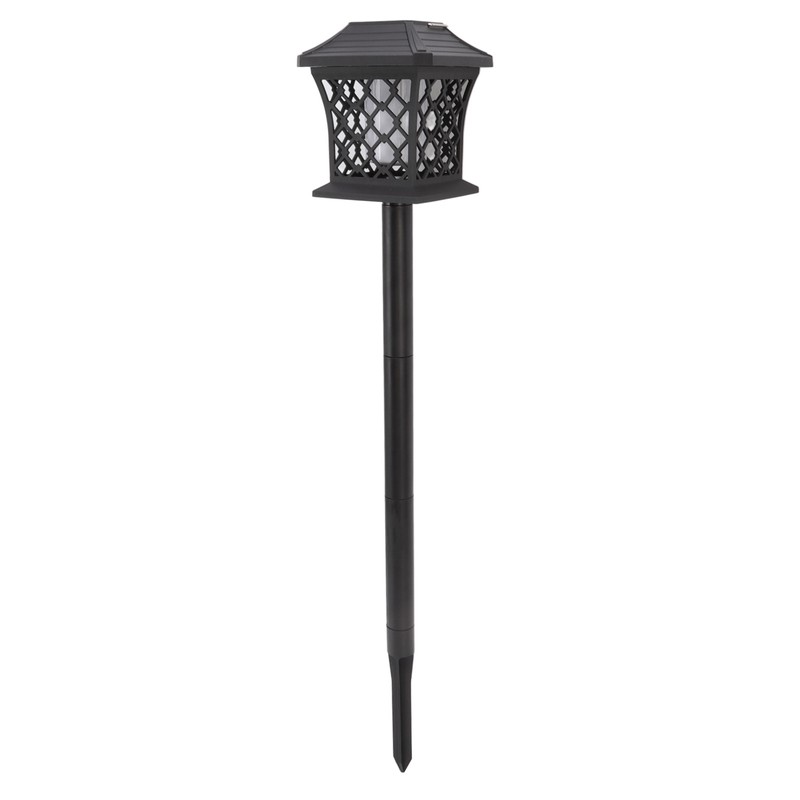 Solar Flame LED Lights Simulation Flickering Flame Grid Shape for