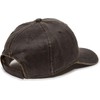 Outdoor Cap Adjustable Closure Bonefish Weathered Cotton Cap, Dark Brown