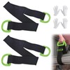 PRITOK 2 Pcs Adjustable Lifting Moving Straps: Single or Multi