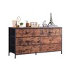 VEVOR 6 Drawer Dresser, Tall Chest Organizer Drawer Dresser, TV