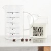 Santa Barbara Design Studio Coffee Bar Gifts Glass Pitcher for