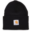 (Carhartt) Carhartt Acrylic Watch Hat, Hat, A18  - black