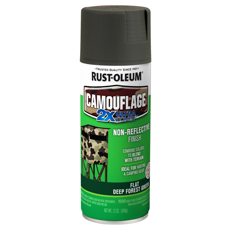 Rust-Oleum 279175-6PK Camouflage 2X Ultra Cover Spray Paint, 12 oz,