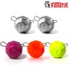 FANATIK Cheburashka Faceted Edged Jig Head Lead Ball 3 g