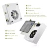 Qilay Extractor De Polvo Para Uñas Acrílicas Profesional 80w