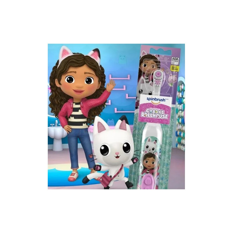 Spinbrush Cepillo De Dientes Eléctrico Gabby's Dollhouse