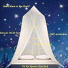 Eimilaly Stars Bed Canopy Glow in The Dark, Bed Canopy