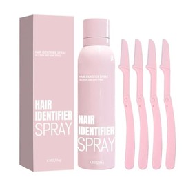 Hair Identifier Spray for Face Shaving,Face Hair Identifier Spray,Skin Body Hair Identifying Spray for Dermaplaning