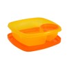 Take A Dip 2 The Side Orange-Yellow Food Storage Snack