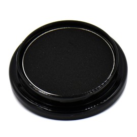 Pure Ziva True Black Night Smokey 100 Pure Jet Black Eye Shimmer Pressed Powder Single Eyeshadow; Talc, Paraben & Cruelty Free