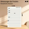 YFLeomry 180 Sheets A5 Line Paper 3 Packs Ring Binder