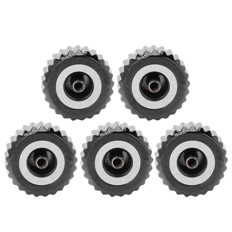 5pcs Professional Watch Head Steel Watch Crown Repairing Parts Replacement