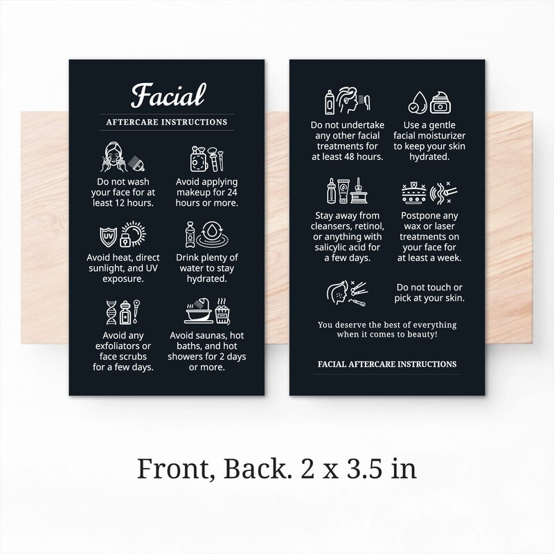 Havongki - 100 Pack - 2 x 3.5" Premium Facial