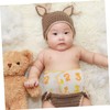 IWOWHERO 2pcs Cotton Bellyband Belly Belt Newborn Bibs Belly Protection