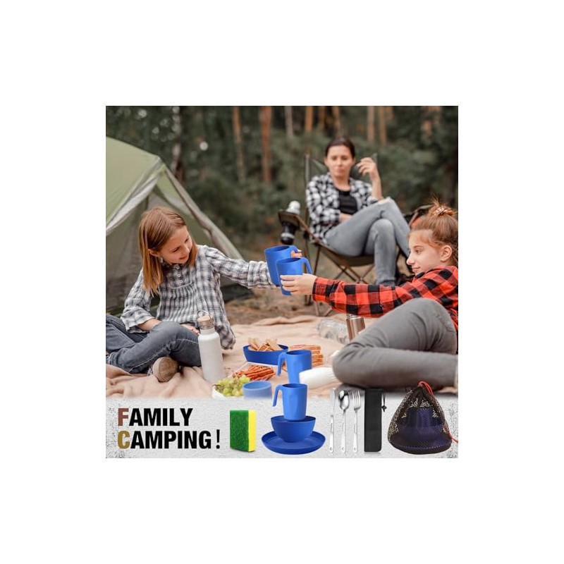 Scout - Juego de platos de camping para persona, niño