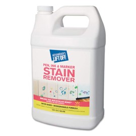 Motsenbocker's Lift Off 41001 1-Gallon Pen, Ink and Marker Remover Great as Pre-Wash Laundry Treatment will Eliminate Nail Polish, Makeup, and Dyes is Safe on Walls, Countertops, Tile, and More