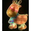 Christmas Hanging Window Lights Santa and Sleigh, Snowman,Bells and Reindeer.