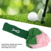 Rose Golf Head Cover Plush Flower Golf Club Headcover Home