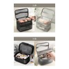 Suitcase Company GPT Mesh Vanity Pouch, 2 Tiers, Handle, Vanity