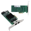 Network Card PCIE X4 Rj45 10/100/1000Mbps Gigabit Dual Port Electric
