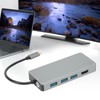 Hub Adapter TypeC to HDMI Cable VGA Converter USB B0504